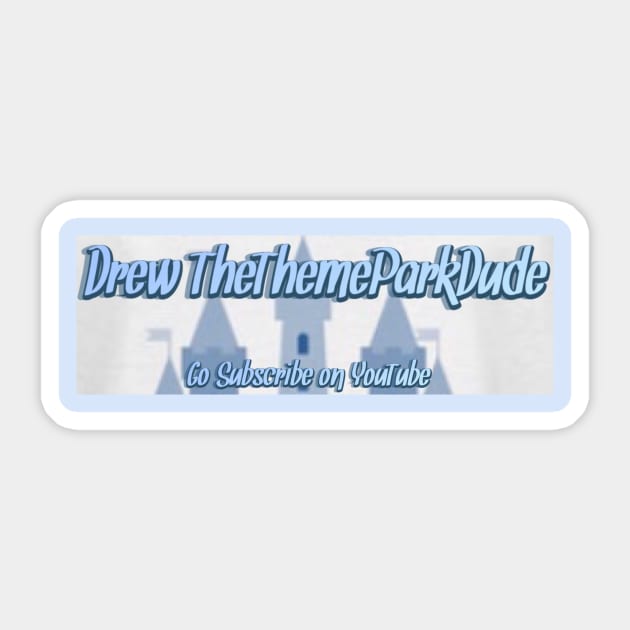 First Original Series Sticker by Official Drew TheThemeParkDude Store